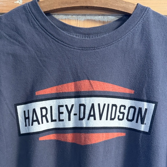 Harley-Davidson Charcoal Tee with Logo - Picture 2 of 4